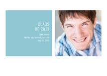 Modern Geometric Graduation Announcements