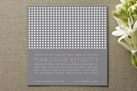 Swanky Graduation Announcements