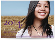 simply stripes Graduation Announcements
