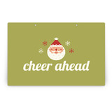 Happy Santa Party Greeting Signs