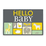 Animals Born Free Party Greeting Signs