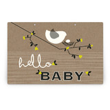 Nesting Bird Party Greeting Signs