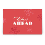 Krafted Winter Party Greeting Signs