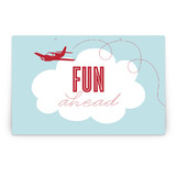 The Birthday Plane Party Greeting Signs