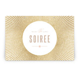 Rose Colored Glass Party Greeting Signs