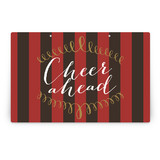 Red Velvet Revelry Party Greeting Signs