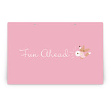 Fox Festive Party Greeting Signs