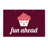Sweet Cupcakes Party Greeting Signs