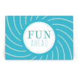Pinwheel Party Greeting Signs