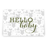 Baby Icons Party Greeting Signs