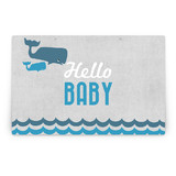 Big Whale Little Whale Party Greeting Signs