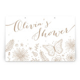 Wildflowers Party Greeting Signs