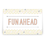 Arrowhead Pastels Party Greeting Signs