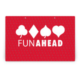 Playing Cards Party Greeting Signs