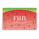 Watermelon Party Greeting Signs