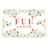 Botanical Affair Party Greeting Signs