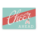 Holiday Stripes Party Greeting Signs