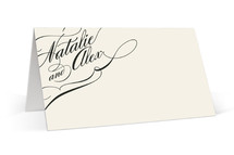 Winter Flourish Place Cards