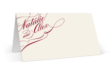 Winter Flourish Place Cards