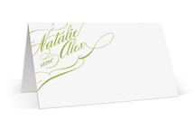 Winter Flourish Place Cards