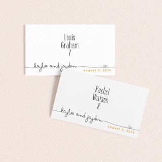 The Happy Couple Place Cards
