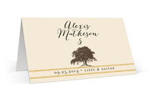 Oak Tree Place Cards