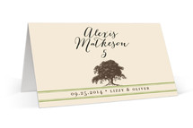 Oak Tree Place Cards