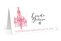 Chandelier Place Cards