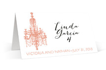 Chandelier Place Cards