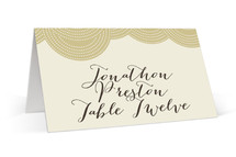 Pearls on a String Place Cards