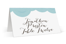 Pearls on a String Place Cards