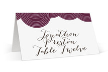 Pearls on a String Place Cards