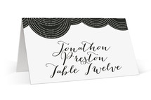 Pearls on a String Place Cards