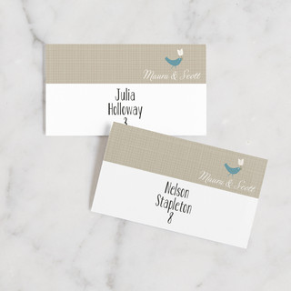 SWEET LINEN Place Cards