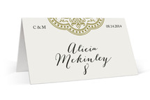 Ornamental Place Cards