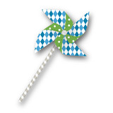 Blue Big Top Circus Pinwheels