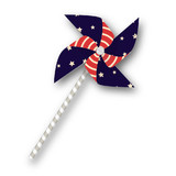 Super Heroes Banner Pinwheels