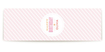 Pink Big Top Circus Table Runner