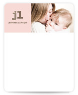 modern mommy Photo Stationery Cards