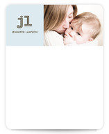 modern mommy Photo Stationery Cards