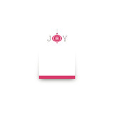 Elegant Joy Mini Notecard Favor