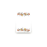 Foliage Thanksgiving Mini Notecard Favor