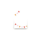 Pink Big Top Circus Mini Notecard Favor