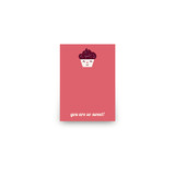 Sweet Cupcakes Mini Notecard Favor