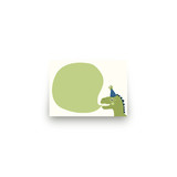 Cakeasaurus Dinosaur Mini Notecard Favor
