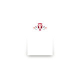 Blushing Owl Mini Notecard Favor