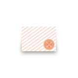 Conversation Heart Valentine Mini Notecard Favor