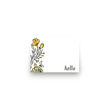 Wild Gardens Mini Notecard Favor