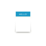 Spellbound Mini Notecard Favor