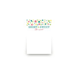 Girlie Cakes Mini Notecard Favor